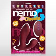 ラブ＆リーフ　ネモ チュール ワインレッド