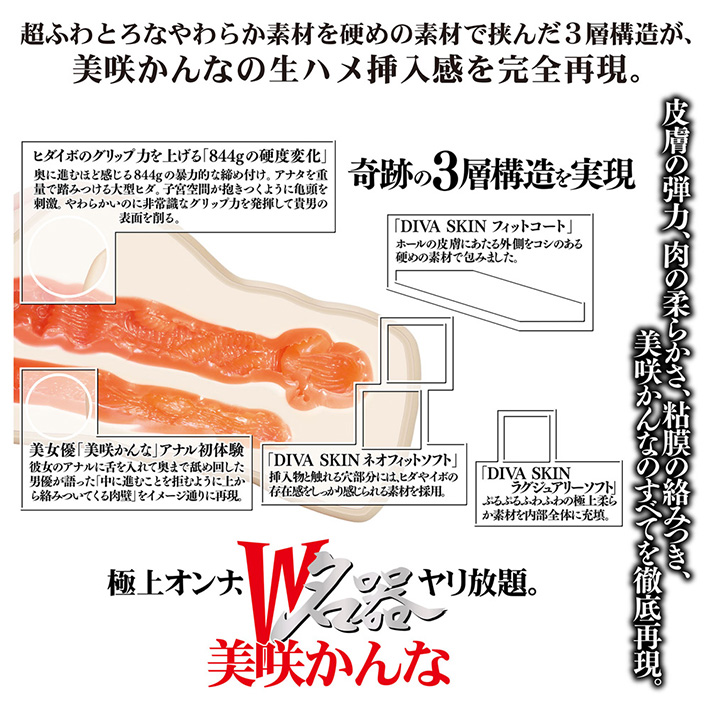 極上オンナ、W名器ヤリ放題。美咲かんなの製品概要05