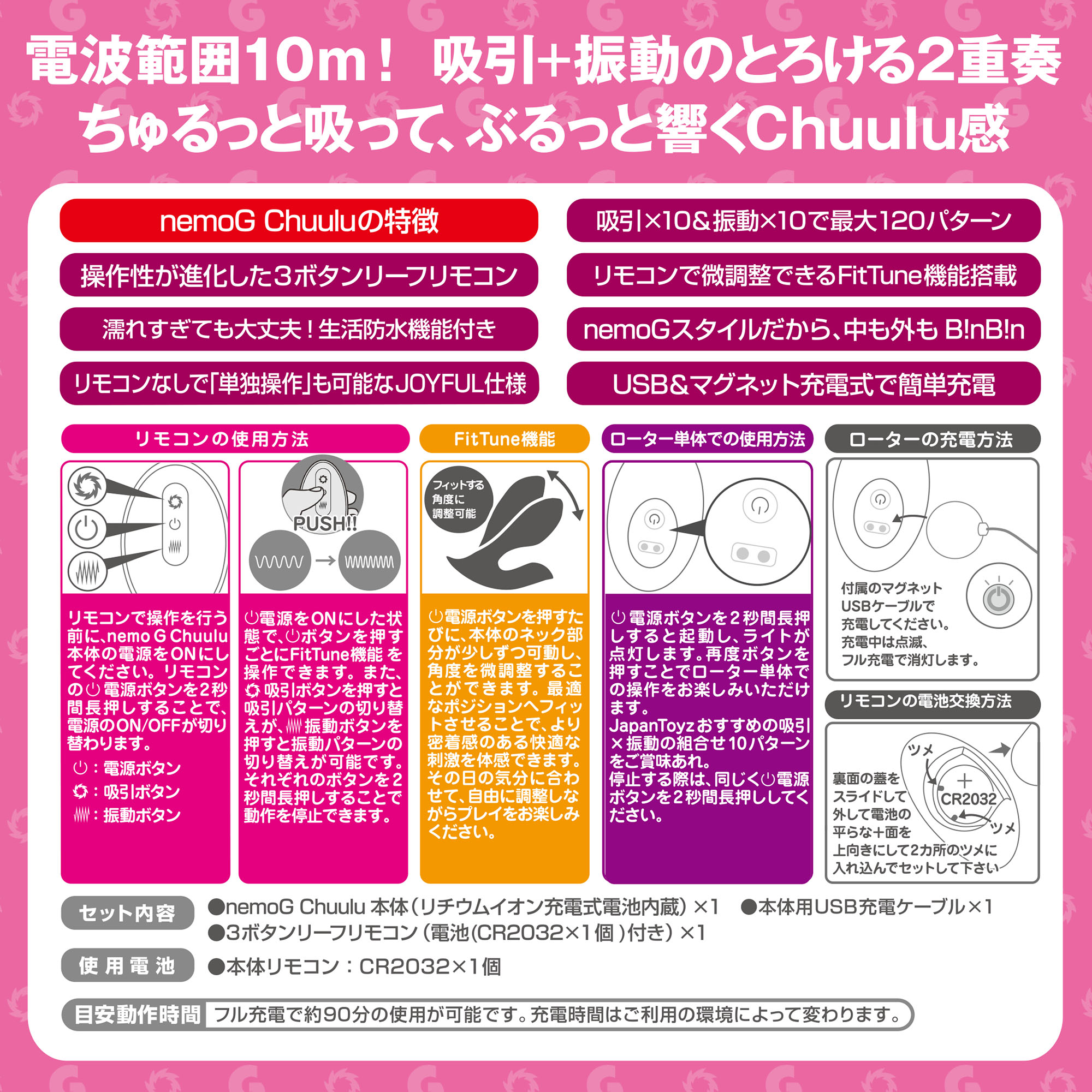 nemo：Chuuluの製品概要06