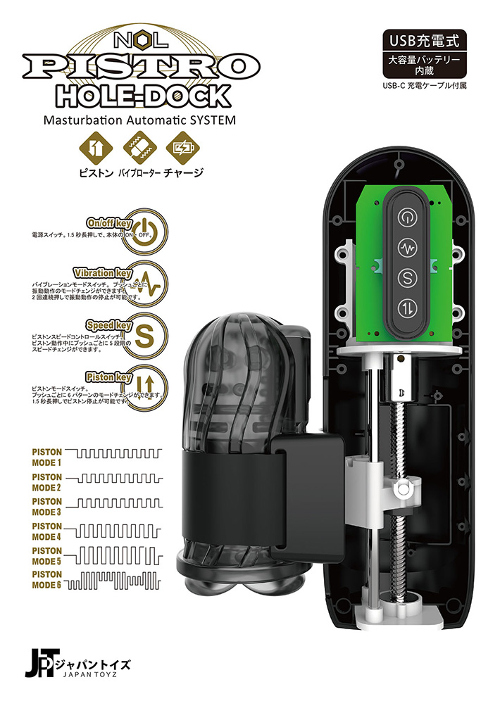 JAPAN-TOYZ NOL PISTRO HOLE-DOCKisXg z[hbNj̋z\